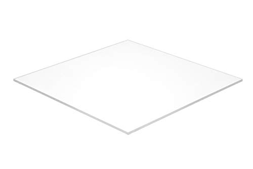 ФАЛКен дизајн акрилен плексиглас лист, жолт транспарентен, 15 x 15 x 1/8