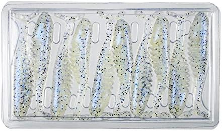 Bobby Garland Slab Hunt'r мека пластична крцкава риболов, 2,25 инчи, пакет од 10