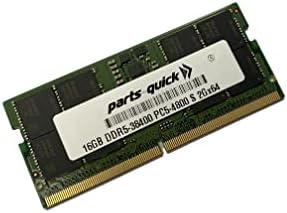 Делови-Квик 16 GB меморија за HP ZBook Firefly 16 Inch G9 Мобилна работна станица компатибилна DDR5-4800 PC5-38400 SODIMM RAM