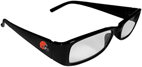 Siskiyou Sports NFL Cleveland Browns Unisex печатени очила за читање, 1,50, црна, една големина