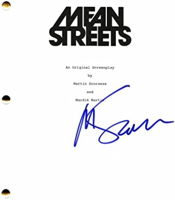 Мартин Скорсезе потпиша автограм Средни улици со целосен филмски скрипта - Boxcar Bortha, Mean Streets, Алис веќе не живее тука,