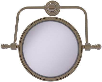 Сојузнички Месинг RWM-4/5X Ретро Бран Колекција Ѕид Монтирани Вртливата 8 Инчен Дијаметар СО 5x Зголемување Шминка Огледало,