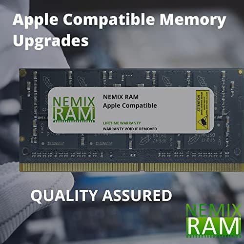 NEMIX RAM МЕМОРИЈА 8GB DDR4 2400MHz PC4 - 19200 SODIMM Компатибилен Со Apple iMac 2017 27-инчен w/Мрежница 5K, 21.5-инчен w/Мрежница