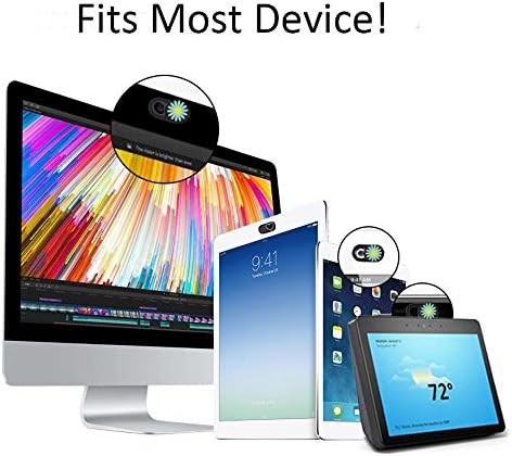 Imnext2u Лаптоп Капак На Камерата Слајд 6 Пакет Ултра Тенок Слајд Лаптоп Капак На Камерата За Showо Шоу, Macbook Pro, Macbook