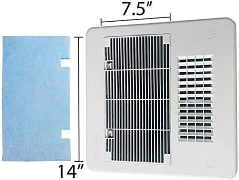 6 пакувања Замена на филтерот RV AC - Филтри за климатизација RV 14 x 7,5 Компатибилен со Dometic Duo Therm Air Claterer - Филтри