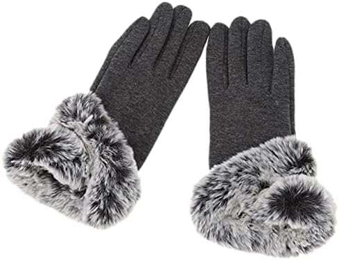 Зими Зимски нараквици целосни прсти ракавици со надградени нараквици на екран на допир за жени студено време