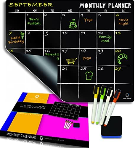 Месечен Календар Магнетни + 8 Пакет Маркери