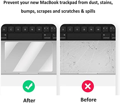 [2 ПАРЧИЊА] MacBook Pro 16 Инчен Trackpad Заштитник за 2021 2022 2023 Нов MacBook Pro 16 инчен M1 M2 Pro/Макс Чип А2780 А2485