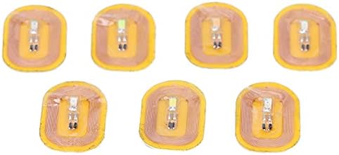 Налепници за светкави нокти на Амонида, налепници за нокти за осветлување од 7 парчиња NFC со кутија за складирање, паметни LED светлосни извори 7 бои налепници за нокт?