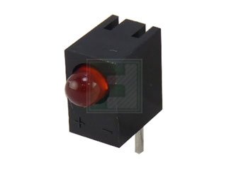 LUMEX SSF-LXH103SRD Оптоелектроника LED диоди црвени 3 мм 60 ° дифузен 80 MCD 1,8 V индикатор за единечно ниво на LED-Индикатор