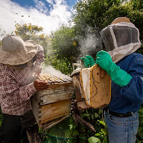 Пелети со пушачи од пчели од мед езеро 54 парчиња/лековити билка пушач со цврсто гориво алатка за пчеларство за пчела, произведуваат материјали за чад специфични за