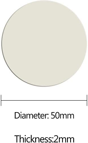 Акрилен лист Yuesfz Perspex Road Round Shape Opaque Color, може да се користи за додатоци за DIY, акрилен лист од 10 парчиња.