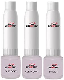 ABP Touch Up Basecoat Plus Clearcoat Plus Primer Spray Baint Комплет компатибилен со Dark Slate Grey Stratus Sedan Dodge
