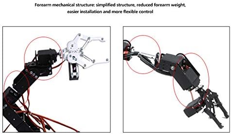 Механичка Рака На Роботот ДАУЕРХАФТ, Метална Опрема Ја Подобруваат Стабилноста Ротација На Мазнење На Роботската Рака за Делови