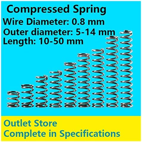 Изворите на компресија се погодни за повеќето поправка I компресија Пролетната компресија на пролетната големина на пролетната