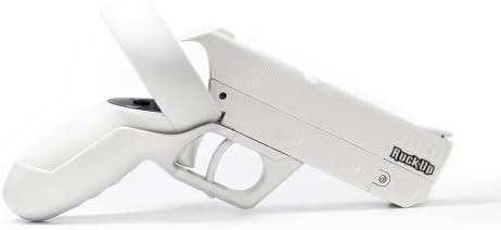 VR додатоци бела игра со пиштол за пиштоли погодни за VR Oculus потрага 2 контролори за пиштол