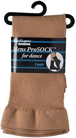 Танцувачки чорапи 2 пакувања - Менс џази тен / 1Сиз