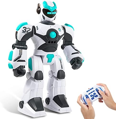 HPROMOT RC ROBOT TOY FOR DEPHING ROBTOTION ROBOT TOY, SMART GESTURE SENSING SENRENGENTED и програмабилен роботи Одење танцувајќи