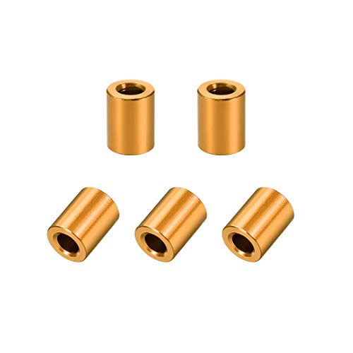UXCELL 5 PCS ROOD ALUMINUM STAINFOFT COLNOLER SPACER 3.1X6X1MM за дрон FPV Quadcopter Racing RC MultiRotors Parts DIY