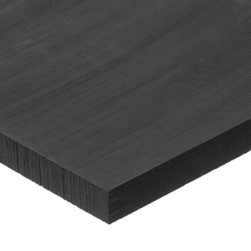 САД запечатуваат црн ацетал пластичен лист, 4 висина, 12 ширина, 24 должина