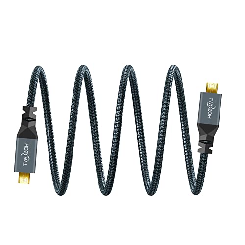 Micro HDMI на Micro HDMI кабел, Micro HDMI машки до Micro HDMI машки кабел, Micro HDMI Type D MALE до машки кабел Поддршка 3D/4K 1080P 30CM/1FT