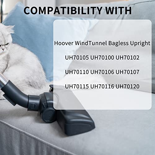 Uiter 4 PCS вакуум чистач ремени компатибилни со стилот 7/9/10 P/N3031120 Helix Helix Powerlifter Cleanview Swivel Rewind PET