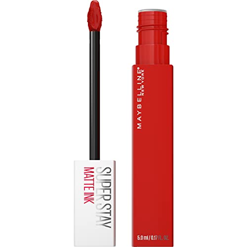 Maybelline New York Super Stay Matte Ink Liquid Carmstick Makeup, долготрајна боја на големо влијание, до 16 ч носење, иноватор,