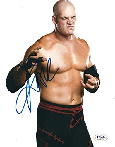 Кејн потпиша 8х10 фотографија *WWE PSA AG82178 - Автограмирани фотографии во борење