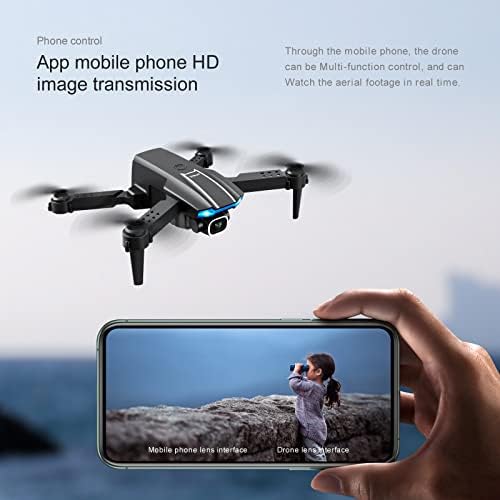 Drone Mianht за почетници со 1080p HD FPV камера - FPV Quadcopter Drone, подароци за далечински управувачки играчки за деца,