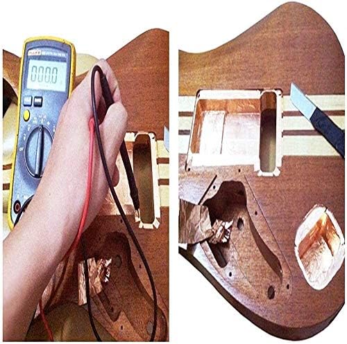 Среќно бакарен лим метал 0. 08 x 4 x 6 инчи за занаетчиски електрични поправки DIY месинг плоча