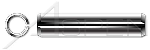 M3,5 x 12mm, ISO 8752, метрички, склопени пролетни иглички, тешка должност, AISI 301 не'рѓосувачки челик