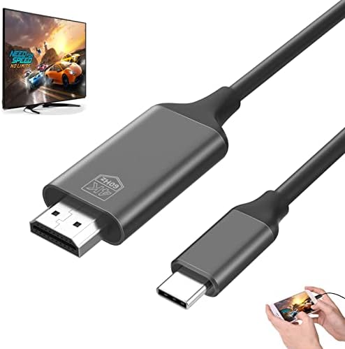 USB C До HDMI Адаптер Кабел-Thunderbolt 3/4 4K 60Hz Mhl Кабел За Dell HP Површина MacBook Pro Воздух Лаптоп Тип C Андроид Телефон