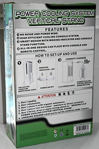 Систем за ладење На Електрична Енергија Вертикален Држач За Xbox 360