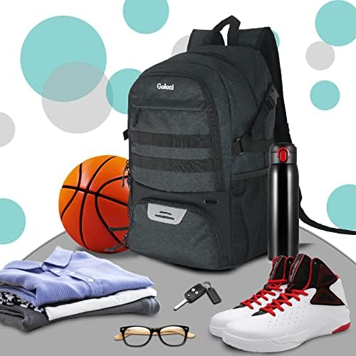 Голони | Голема торба за ранец во кошарка со преграда за чевли и топка, фудбалски ранец, бејзбол, мекобол, одбојка спортска