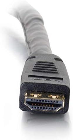 C2G HDMI кабел, CL2P-Plenum оценет, 35 стапки, црни, кабли да одат 42530
